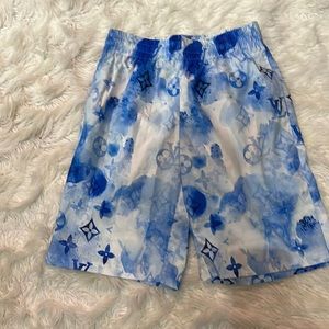 LV Monogram Swim Trunks Size Small